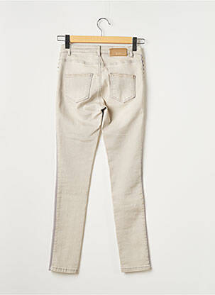 Pantalon slim stretch taille normale gris EVA KAYAN femme