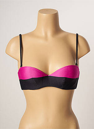 Haut de maillot de bain stretch haut soutien-gorge moulé violet ANDRES SARDA femme