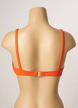 Haut de maillot de bain stretch haut soutien-gorge emboitant orange ANDRES SARDA femme