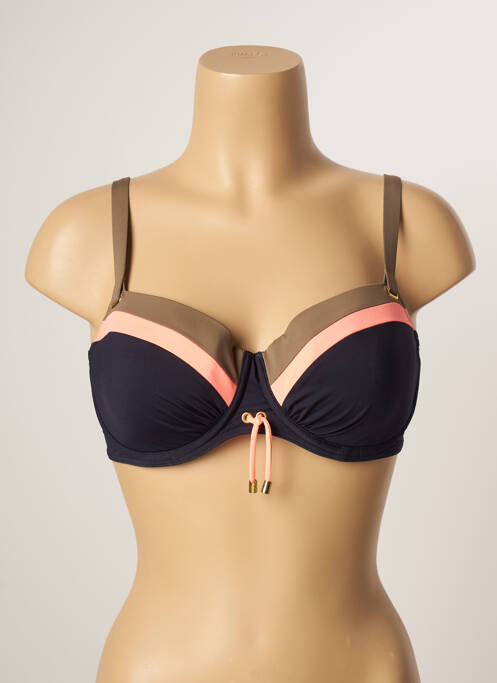 Haut de maillot de bain haut soutien-gorge moulé haut soutien-gorge moulé bleu PRIMA DONNA femme