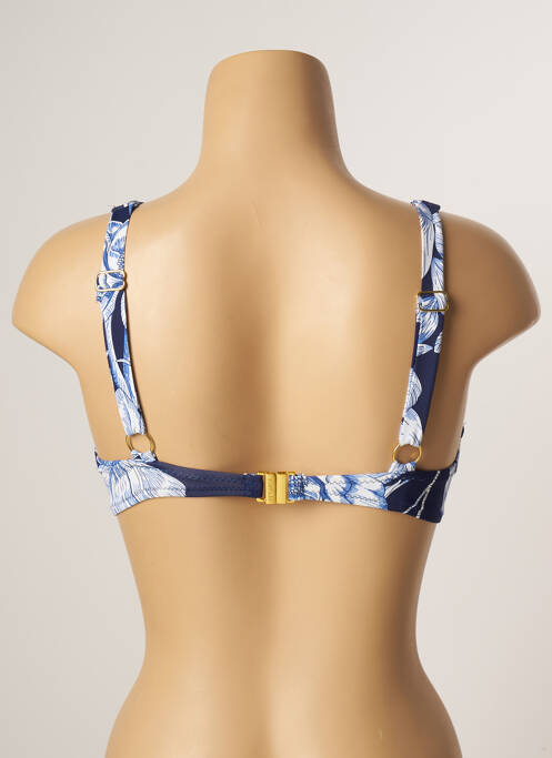 Haut de maillot de bain bleu PROMISE femme