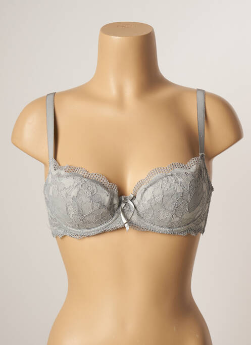 Soutien-gorge gris PIEGE pour femme