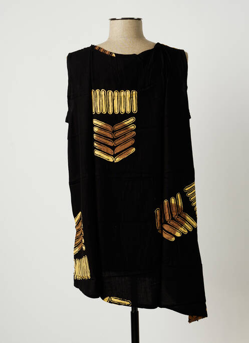 Tunique sans manche noir DOU-DOU'S pour femme