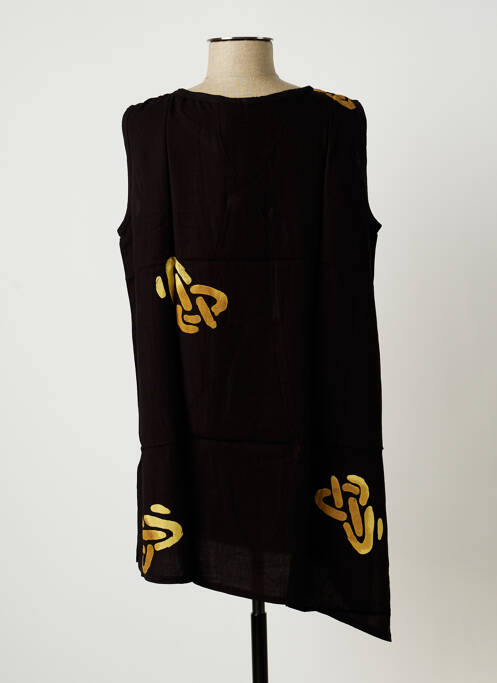 Tunique sans manche noir DOU-DOU'S pour femme