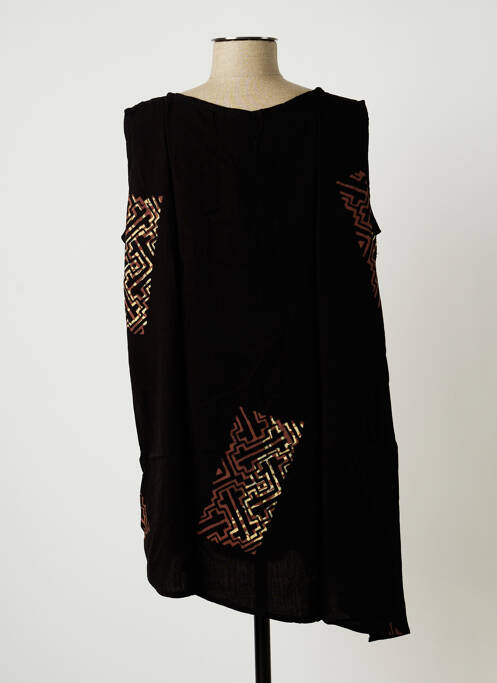 Tunique sans manche noir DOU-DOU'S pour femme