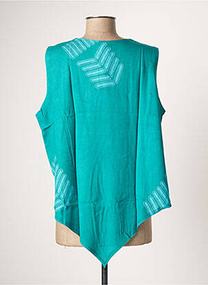 Top sans manche sans manche vert DOU-DOU'S femme