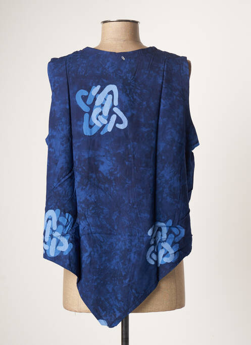 Top bleu DOU-DOU'S pour femme