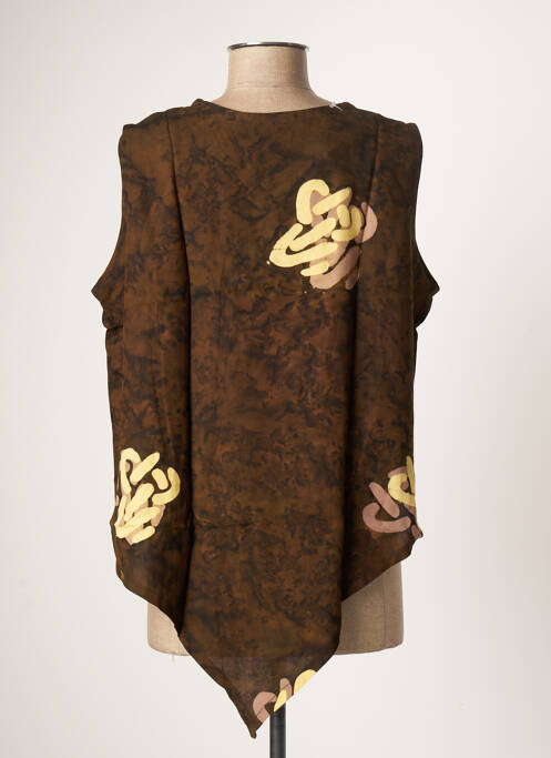 Top marron DOU-DOU'S pour femme
