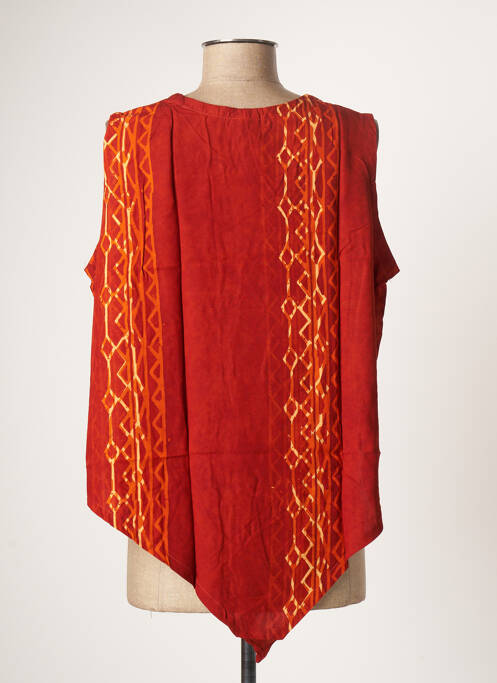 Top orange DOU-DOU'S pour femme