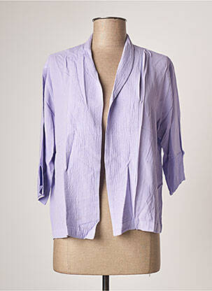 Veste casual violet GARUDA GARUZO femme