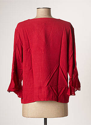 Blouse manches 3/4 manches 3/4 rouge GARUDA GARUZO femme