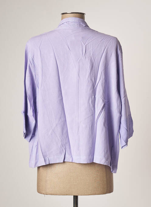 Veste casual violet GARUDA GARUZO pour femme