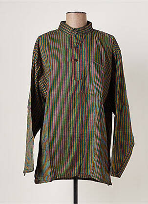 Blouse manches longues manches longues jaune PARVATI DIFFUSION femme