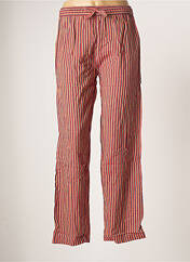Pantalon large rouge PALME pour femme seconde vue