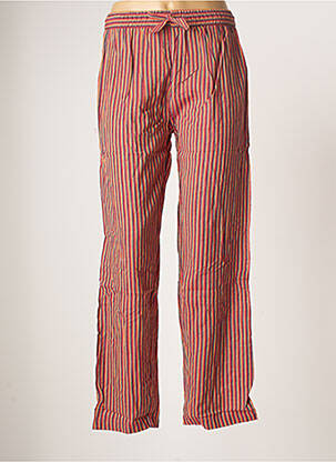 Pantalon large rouge PALME pour femme