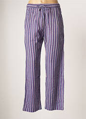 Pantalon large violet PALME pour femme seconde vue