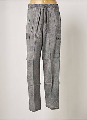 Pantalon droit gris PALME pour femme