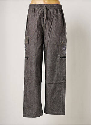 Pantalon droit gris PALME pour femme