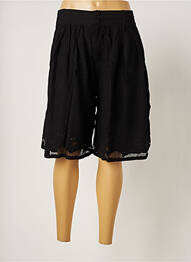 Jupe mi-longue taille normale noir PALME femme
