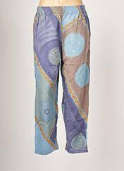 Pantalon large bleu PALME pour femme seconde vue