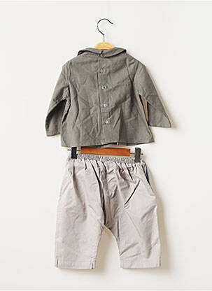 Ensemble pantalon manches longues gris MARTINA LONDON fille