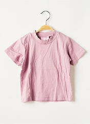 T-shirt rose L'ILE AUX FEES pour fille seconde vue