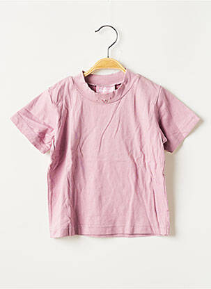 T-shirt rose L'ILE AUX FEES pour fille