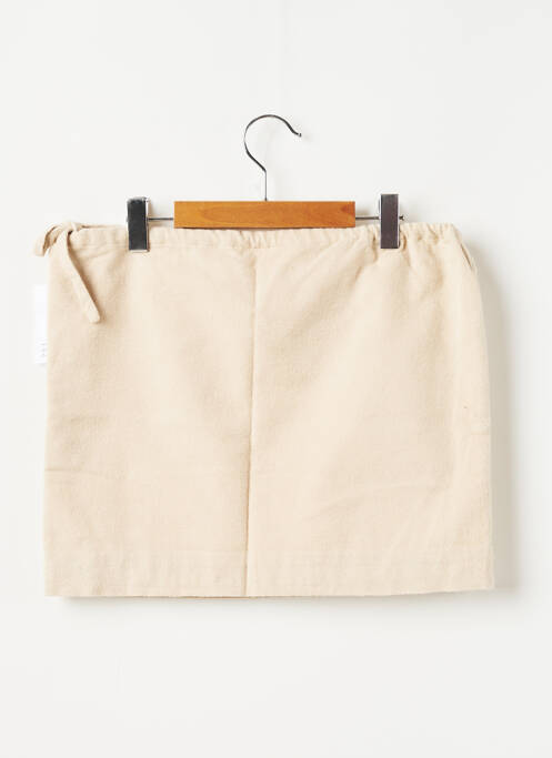 Jupe mi-longue beige TINA KELY pour fille