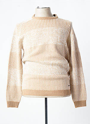 Pull beige SORBINO pour homme