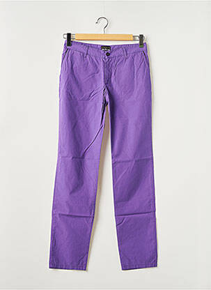 Pantalon chino violet THE KOOPLES (SPORT) pour femme