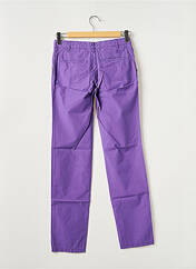 Pantalon chino violet THE KOOPLES (SPORT) pour femme seconde vue