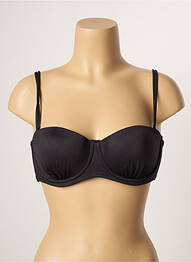 Haut de maillot de bain stretch haut soutien-gorge balconnet noir BELCOR femme