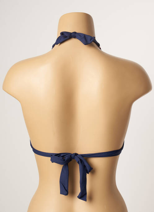 Haut de maillot de bain bleu CHERRY BEACH pour femme