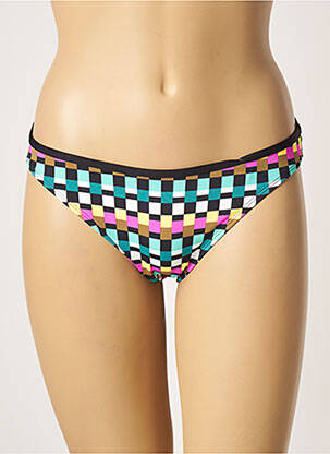 Bas de maillot de bain micro fibres culotte bleu CHERRY BEACH femme