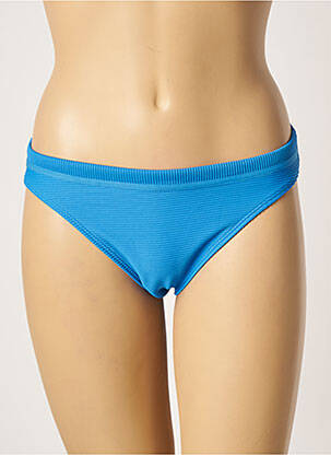Bas de maillot de bain micro fibres culotte bleu CHERRY BEACH femme