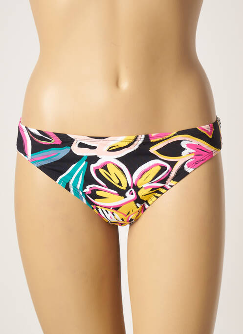 Bas de maillot de bain imprimé fantaisie culotte bleu CHERRY BEACH femme