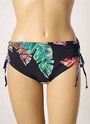 Bas de maillot de bain shorty shorty noir BELCOR femme