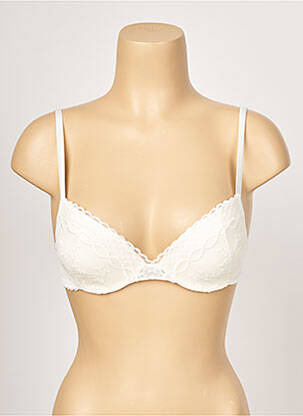 Soutien-gorge effet matière satinée haut soutien-gorge push-up beige PASSIONATA femme