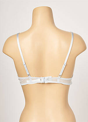 Soutien-gorge effet matière satinée haut soutien-gorge push-up bleu PASSIONATA femme