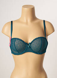Soutien-gorge tissage tulle haut soutien-gorge emboitant bleu PASSIONATA femme