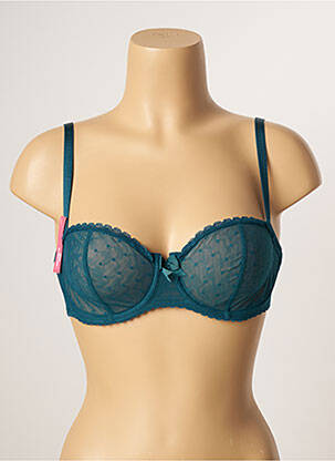 Soutien-gorge tissage tulle haut soutien-gorge emboitant bleu PASSIONATA femme