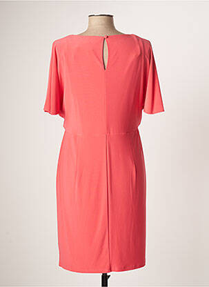 Robe mi-longue manches courtes manches courtes rose DAMART femme