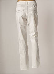 Pantalon slim blanc YOULINE pour femme seconde vue