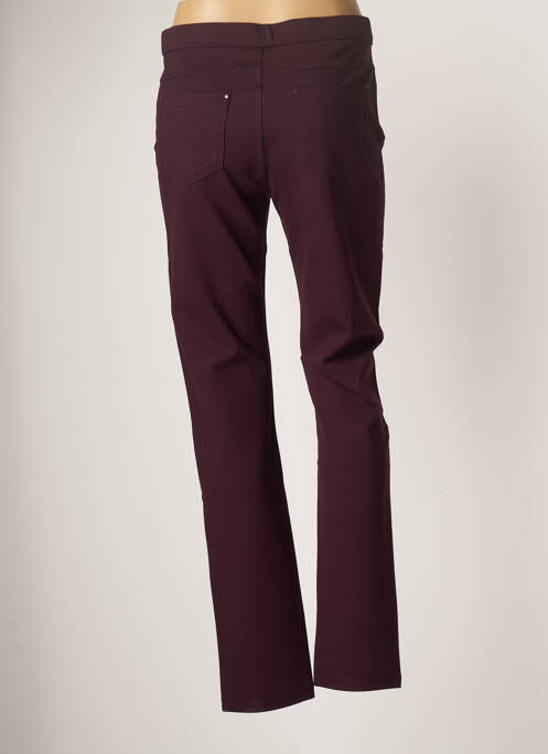Pantalon slim violet YOULINE pour femme