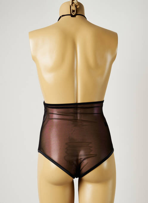 Body lingerie noir IMPLICITE pour femme
