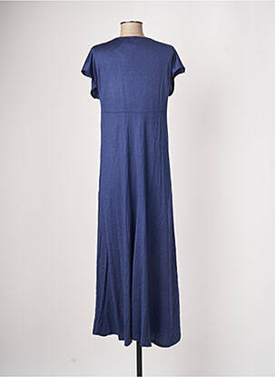 Chemise de nuit col v bleu SIMONE PERELE femme