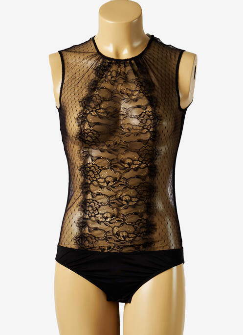 Body lingerie noir VALEGE pour femme