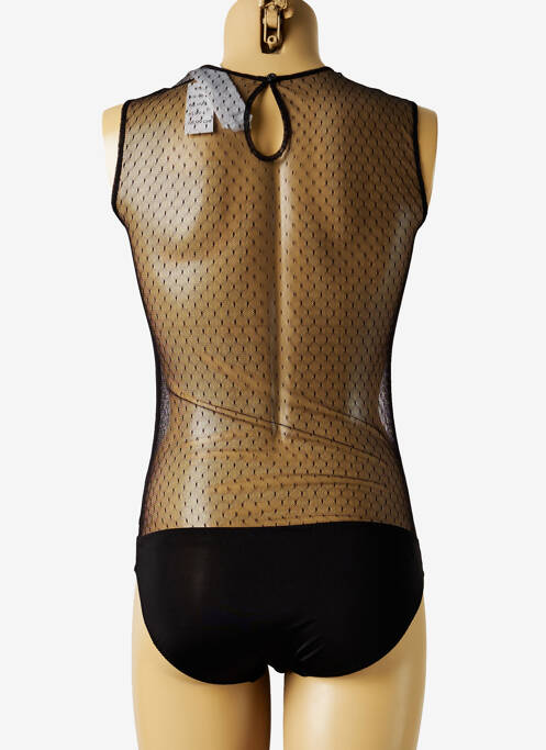 Body lingerie noir VALEGE pour femme