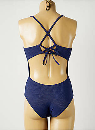 Maillot de bain 1 pièce haut soutien-gorge emboitant haut soutien-gorge emboitant bleu SIMONE PERELE femme
