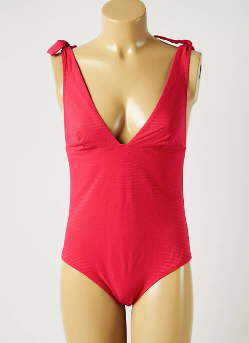 Maillot de bain 1 pièce haut triangles haut triangles rose SIMONE PERELE femme